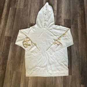 White sequence hoodie